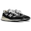 Новые New Balance 998 MiUSA Черный Серебристый