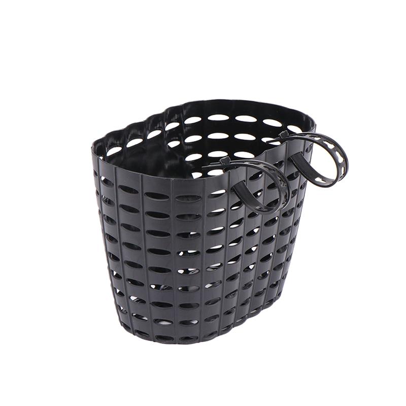 Передний руль водонепроницаемый задний велосипед корзина пластиковый велосипед корзина с ремешком для крепления для мальчиков и девочек велосипед пластиковая корзина