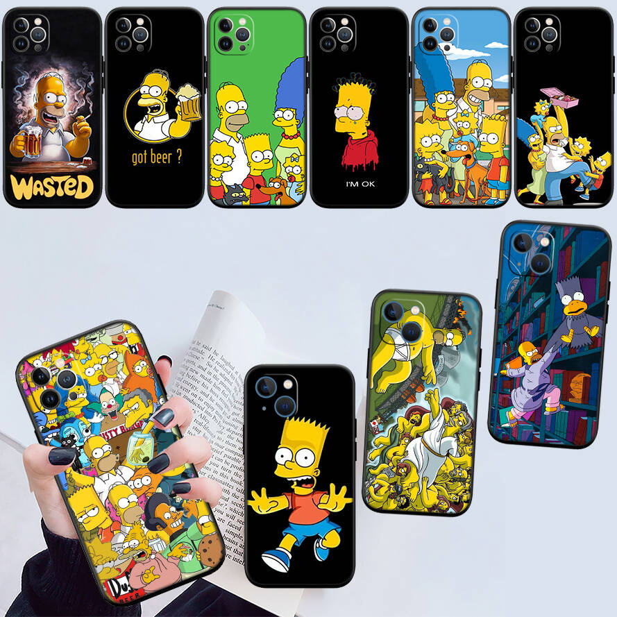 S-Simpsons Case for Samsung A06 A35 A25 A24 A15 A05S A05 M55 M35 M15 A02 A12 A13 A10 A16 A20 A30 A22 A31 A32 A33 A42 A50