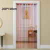 Низкоэластичная пряжа Нить Дверные шторы 200*100см Панель Кисточная штора Дверь Стена Окно