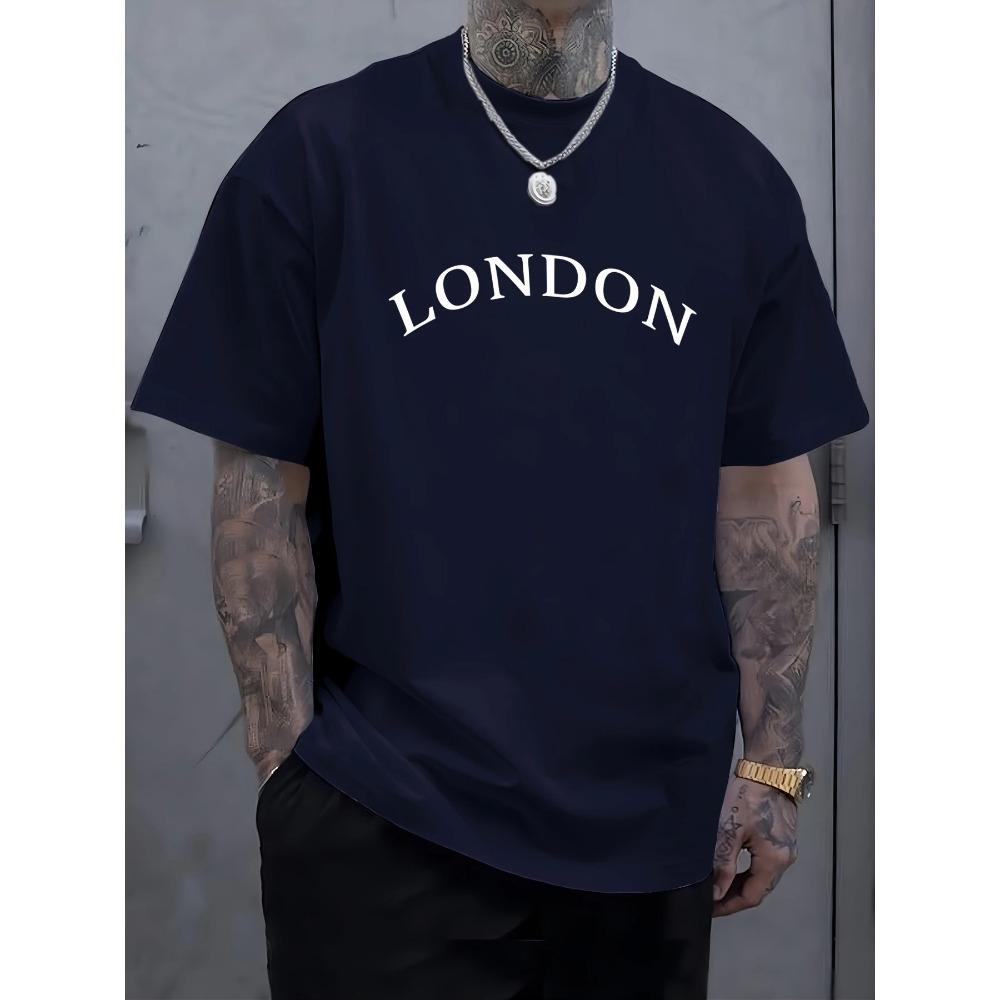 Мужские футболки с принтом хлопок повседневные с коротким рукавом модные свободные мужские летние мягкие футболки