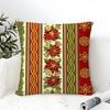 Snowflakeshaped treelike striped pattern Pillow Case linen pillow case sofa home decor cushion cover cushion cove