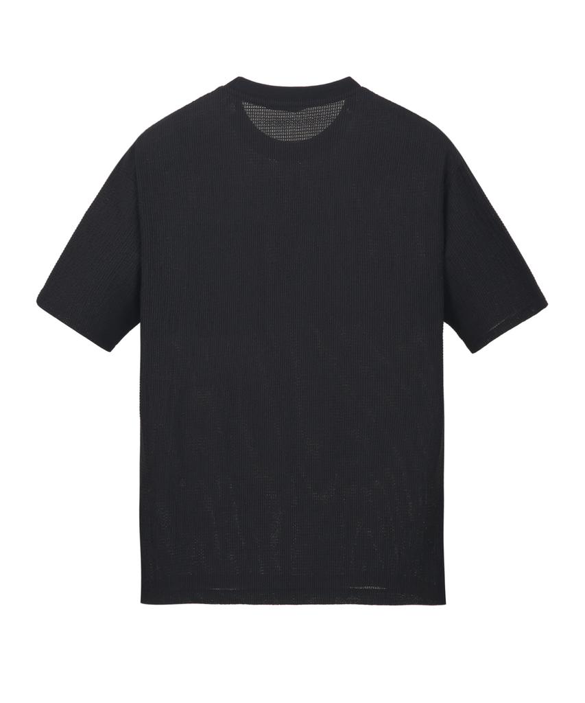 Jilseutyueoteunyuyogmaen [360 Care] Cooling Seers Set-Up T-Shirt - Black (Jnts6B385Bk)