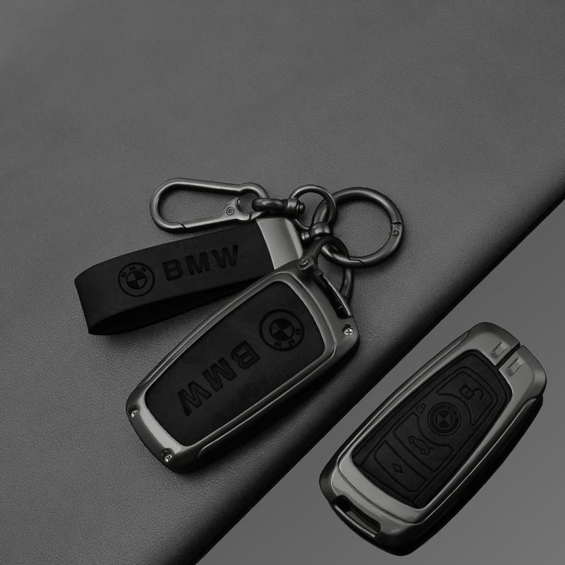 BRHE9 Fashion Zinc Alloy Car Key Case Cover Holder For BMW F30 F20 F10 F18 F22 F01 X3 X4 F06 F02 M3 M5 Protection Keychain Accessories