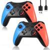 Беспроводные геймпады Bluetooth контроллер Совместимый Nintendo Switch 2/Switch Oled/Switch Lite для управления ПК Android/IOS телефон