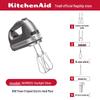 Электрический миксер KitchenAid с 9 скоростями для крема и теста, идеально подходит для выпечки