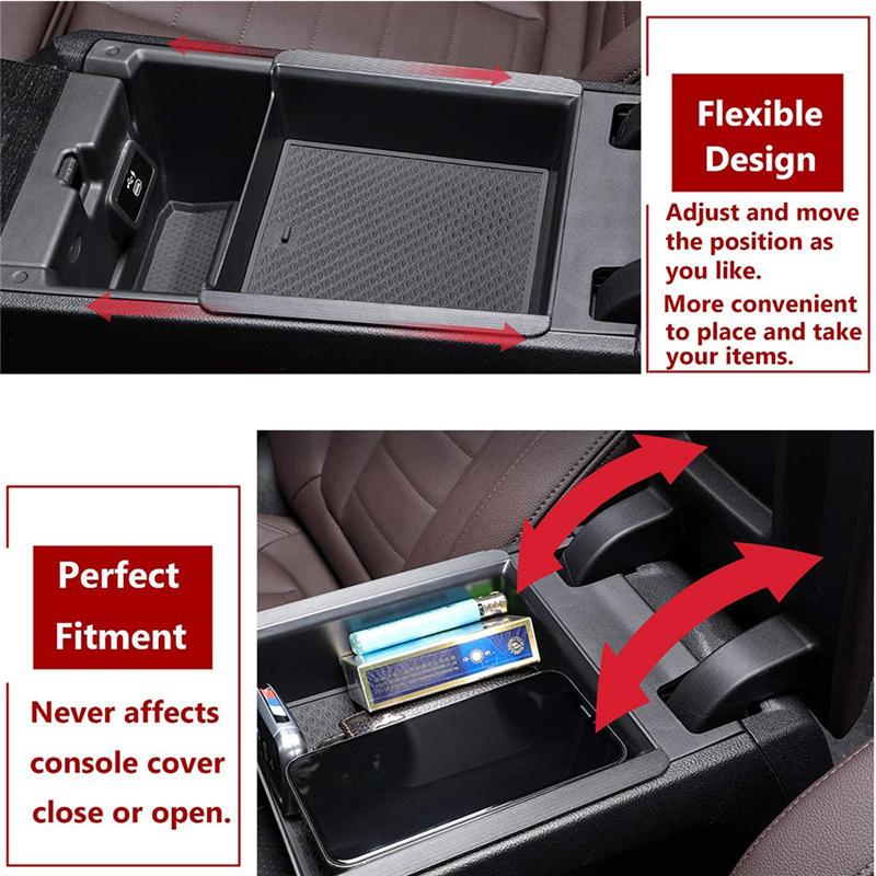 Car Central Armrest Storage Box for BMW 3 Series G20 G21 2019 2020 2021 Cargo Organizer Tray Auto Accessories