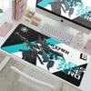 Игровой коврик для мыши Zenless Zone Zero 90x40 см Компьютерный игровой коврик для клавиатуры Милый HD Аниме Коврик для мыши Hoshimi Miyabi Нескользящий офисный коврик для стола