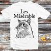 230 Gsm 100% Cotton Les Miserable Le Grumpy Cat T Shirt Vintage Retro Cool Gift Mens Womens Unisex Cartoon Anime Top Tee B616
