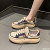 Spring New Thick Soled Shoes Women's Vulcanized Shoes Fashion and Comfortable Women's Shoes Casual Sports Shoes