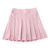 School Girls A-line Dress Summer Girls High Waist Pleated Tennis Skirt Uniform with Inner Shorts