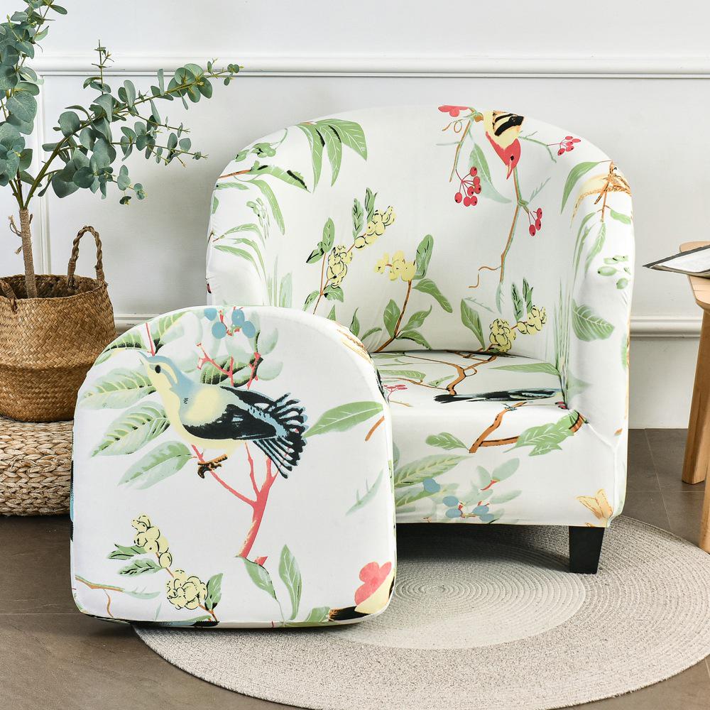 Чехол для дивана-кресла Club Chair All-Inclusive с подушкой, однотонный цвет