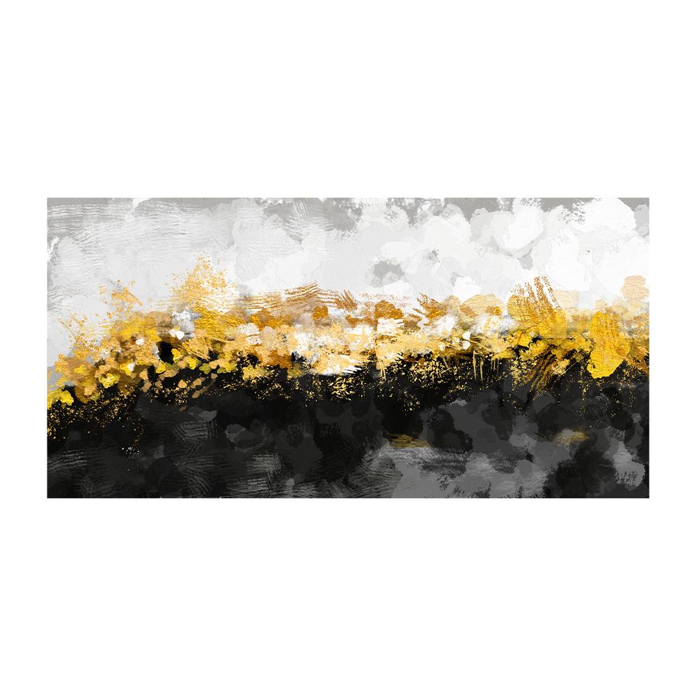 Abstract Wall Painting Golden Art Wall Pictures for Living Room Canvas Painting Home Decor Posters and Prints Vintage Cuadros