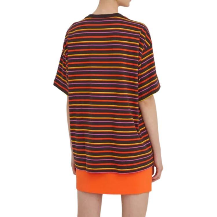 Converse x Wonka Striped T-Shirt Asia Sizing 'Multi Color' Men's 10026545-A01
