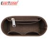 EverToner For GG Ophidia Bucket Felt Cloth Insert Bag Organizer Makeup Handbag Travel Storage Organizer Inner Purse Cosmetic Toi
