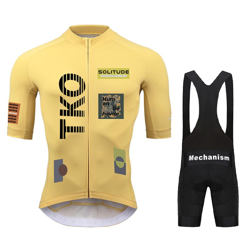 Youth Cycling Jersey Set Breathable Cycling Shirt Summer Cycling Clothing Mountain Bike Riding Clothes Triathlon