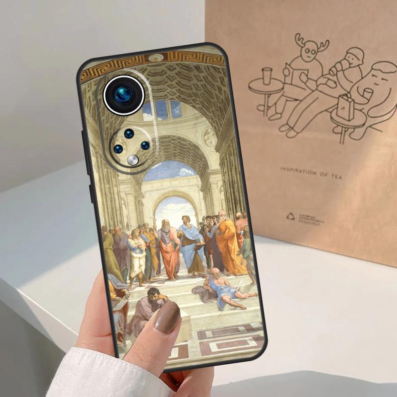 Живопись эпохи Возрождения Чехол для Honor Magic 8 Pro 5 6 7 Lite Для Honor Win RT 200 400 50 70 90 X8b X9a X9b X9c X9d