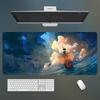 High Definition ONE PIECE Leather Mouse Pad Large Office Computer Desk Pad Non-slip Computer Keyboard Pad Animation Peripheral