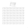 50x Acrylic Label Holders, Card Holder, Simple Display Holder Stands