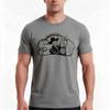 Retro Hopalong TShirt Summer Casual Cotton Tee Oversized Streetwear Tops Vintage Graphic Print Loose Fit Short Sleeve