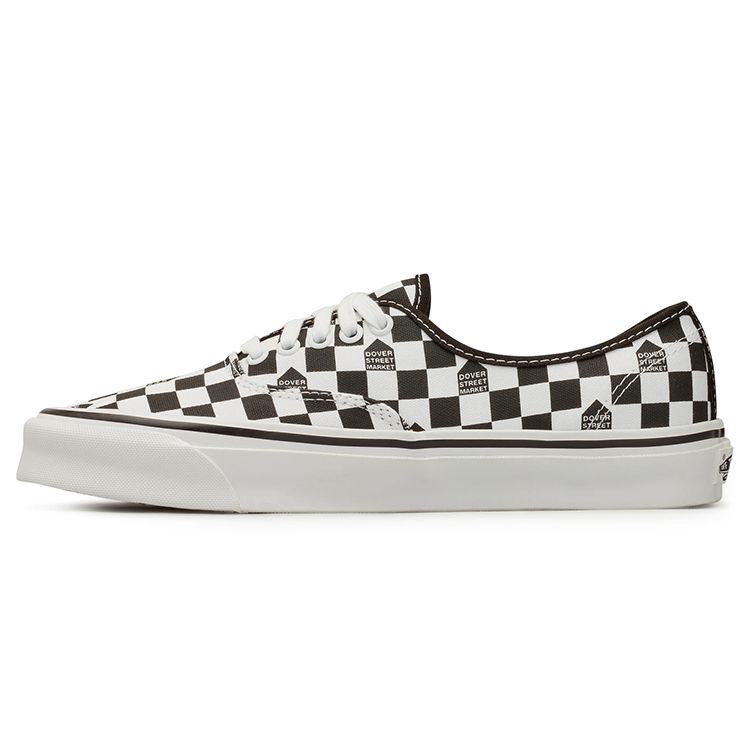 Dover Street Market X Vans OG Authentic LX DSM Checkerboard Unisex Sneakers Black True-White VN0A4BV92GZ