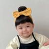 Bow Knot Headwear Soft Hairpiece Fashionable Baby Bangs Wig Headband  Newborns Accessories