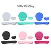 Ergonomic Memory Foam Keyboard Wrist Rest Mouse Wrist Rest Mouse Pad Set with Lycra Fabric