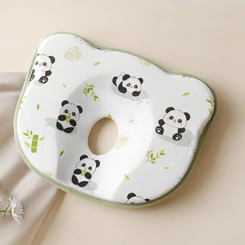 Baby Pillow Type A Memory Foam Baby Sleeping Shaping Pillow, All Cotton Bias Pillow Core To Correct Head Shape Correction Pillow