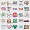 100 Inspirational Waterproof Mental Health Stickers for DIY Decoration On Milk Tea Cups and Handbooks