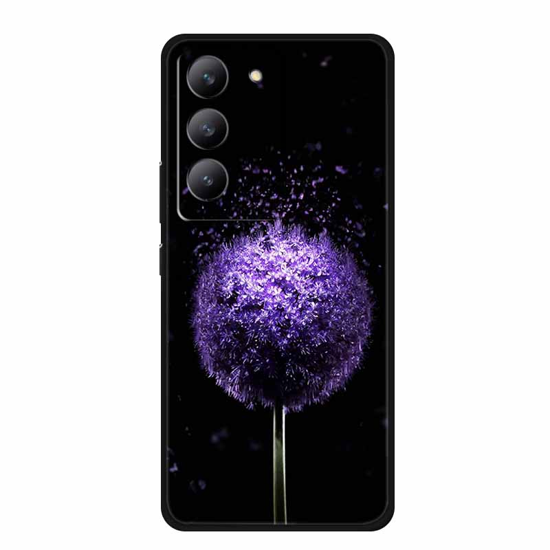 Phone Case For Redmi 15 4G Back Cover Case 6.9" Shockproof Black Silicone Soft Coque For Xiaomi Redmi 15 Case Redmi15 Funda Para