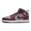 Детские кроссовки Air 1 Mid PS Cherrywood Red Cement-Grey White DQ8424-615
