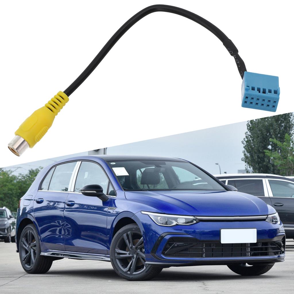 Адаптер кабеля RVC для камеры заднего вида для Golf, Passat B6, Touran, MIB RCD330G, радио, камера заднего вида, адаптер кабеля RVC