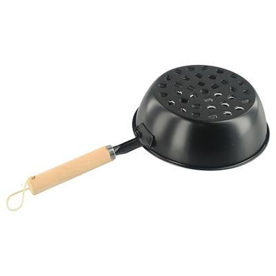 Инструмент для барбекю Горшок для угля Угольная печь Материал Черное железо + Дерево Д*Ш