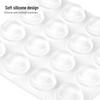 Silicone Door Handle Sound Dampening Pads - 25 Pack