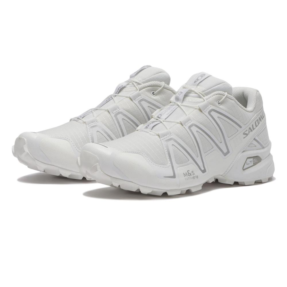 Salomon Speedcross 3 Trail Running Shoes White Ftw Silve L47587900