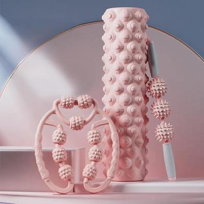 Палка из пеноматериала, релаксация мышц, массажный ролик для йоги, не для похудения, мастер ног, волчий яд, ролик для йоги, набор для похудения ног, 3 шт.