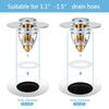 Copper Sink Stopper Pop Up Sink Drain Strainer Universal Sink Plug  Bathroom