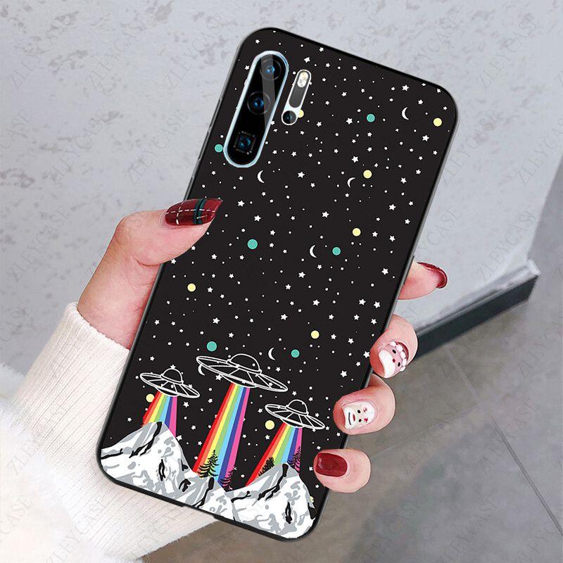 Чехол для телефона Alien Space для huawei p30lite p30pro p20lite p40lite p10plus psmart mate20lite p40pro, чехлы для мобильных устройств