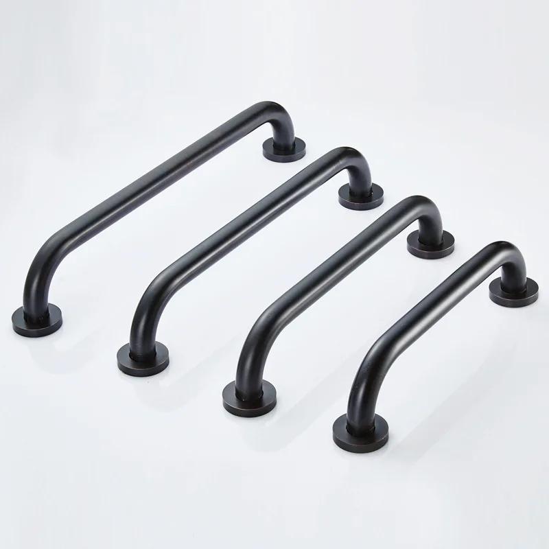 Поручень Золотой Настенный Поручень для Ванной Ручка Поручень для Ванны Туалет Пожилой Поручень Домашняя Безопасность Черный Хром Античный