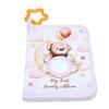My First Family Album Soft Photo Cloth Book for Newborn Toddlers Hold 17 Photos Brown Bear Family Album Picture Book