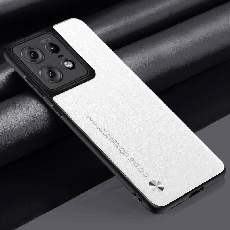 Роскошный чехол из ПУ-кожи для Motorola Edge 50 60Pro Ultra Neo, противоударный силиконовый чехол для телефона для Moto Edge 70 60 Fusion, задняя крышка
