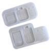 Resin Shaker Molds Silicone Resin Casting Molds Epoxy Quicksand Molds for DIY Pendant Charms Jewelry Making Accessories