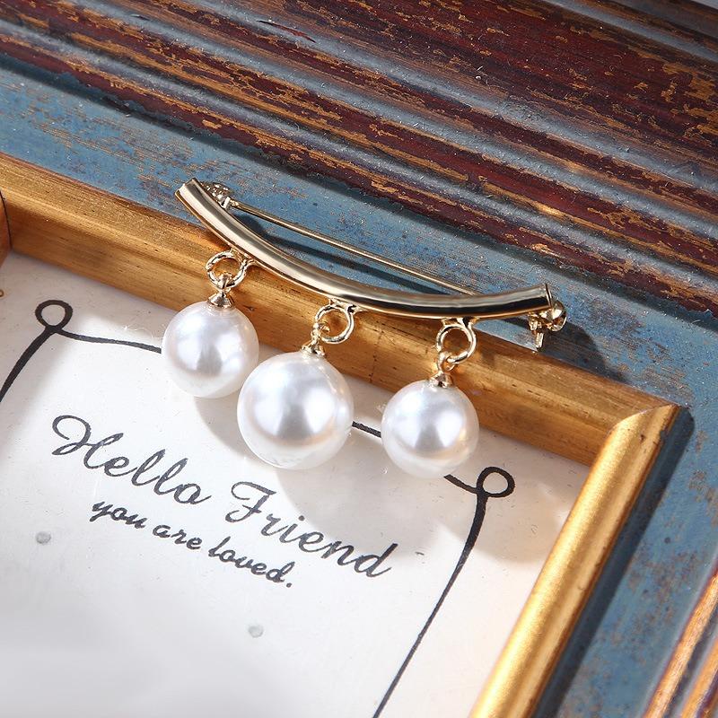 Модная брошь в виде цветка лебедя со стразами и жемчугом, женские аксессуары