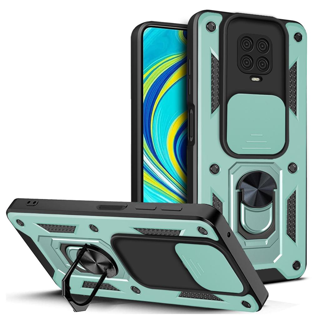 Для Redmi Note 9 Pro Автомобильный Магнитный Держатель Кольцо Задняя Крышка Для Xiaomi Redmi Note9 Pro Чехол Слайдер Защита Камеры Бронированный Чехол для Телефона