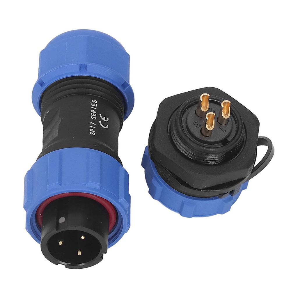 Авиационная розетка IP68 водонепроницаемый разъем 3 контакта 3 отверстия электрический адаптер питания SP17