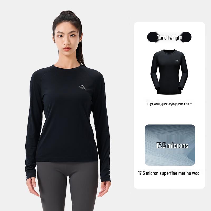 Women's Long-Sleeve Merino Wool T-Shirt