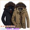 Winter Men's Fur Collar Windproof Parka Jacket Men's Warm Jacket