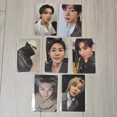 Набор фотокарточек с подарком BTS Busan Pickup