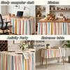 Desk Skirt 75x180cm Colorful Wedding Table Cloth School Classroom Table Skirt For School Activities home party table decoration