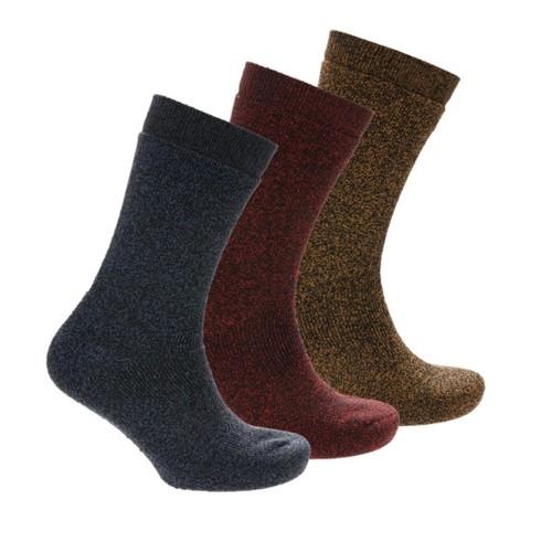Storm Ridge Mens Cushioned Boot Socks (Pack of 3)